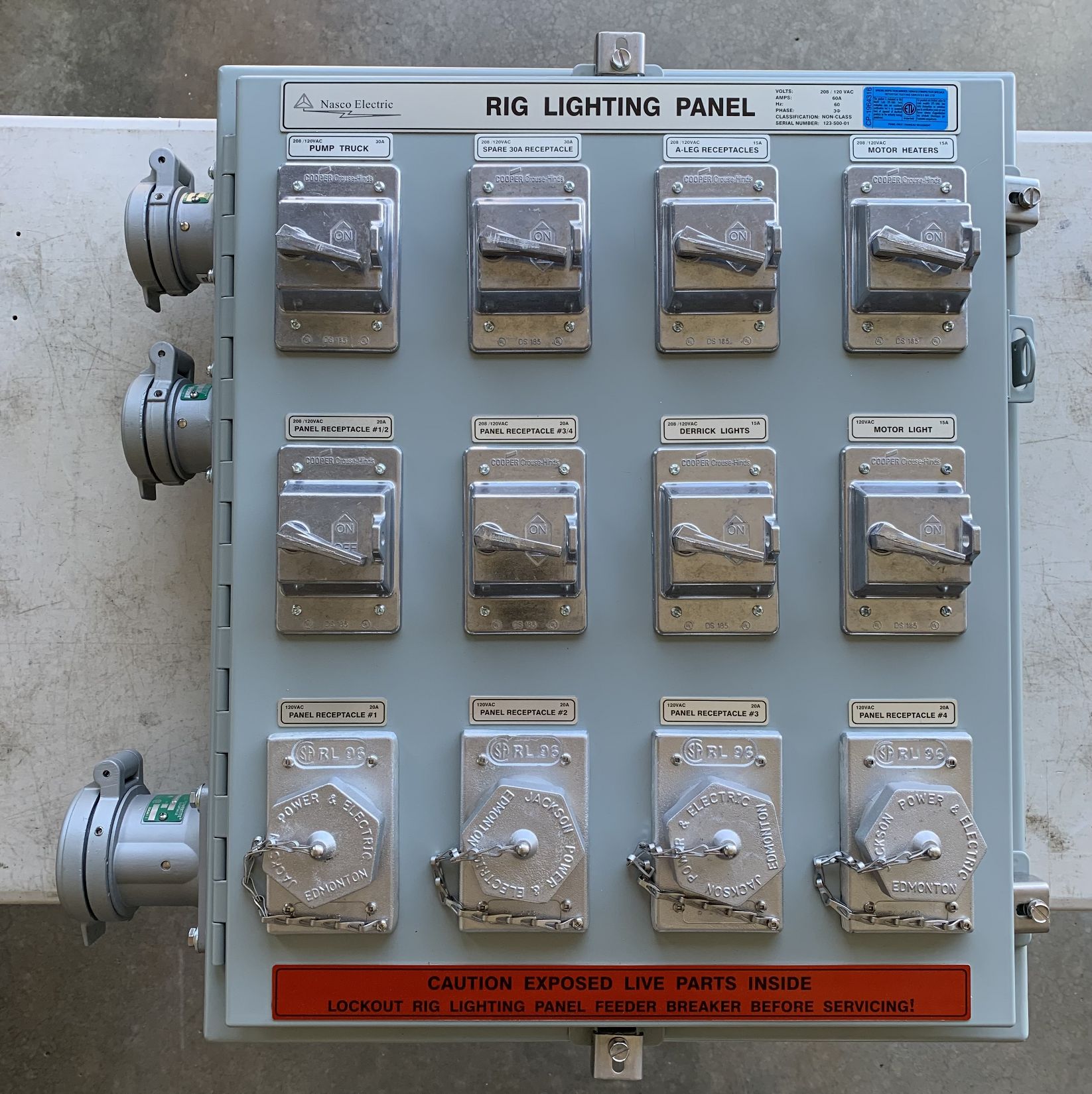 Wire Line Unit Rig Light Oilfield - Nasco Electric Inc.